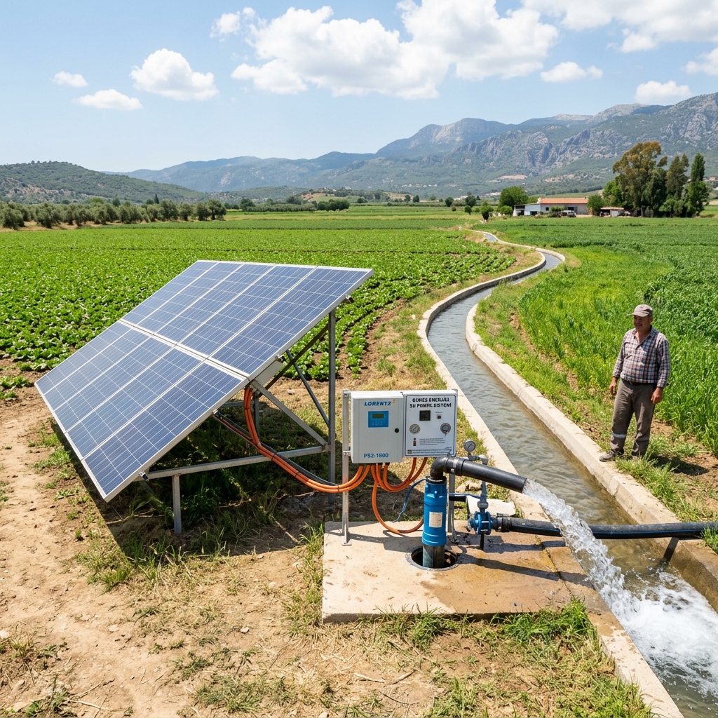 30 HP Derin Kuyu Solar Pompa GES Tarımsal Sulama Çatalca İstanbul